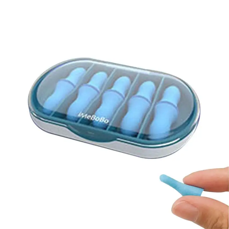 ฉนวนกันความร้อนตัดปลั๊กอุดหู Muffs หู Self-Defense Sleeping หูปลั๊กการรักษาความปลอดภัย Bulletproof ป้องกัน Dormir