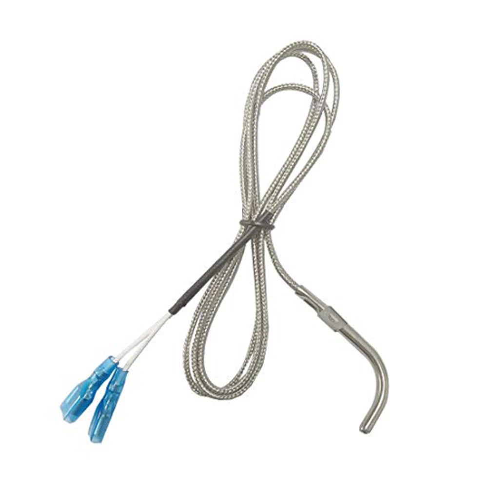 For Grill Country Pellet Furnace Temperature Probe PT1000 Sensor Rod Stainless Steel BBQ Replacement Part Model 50151