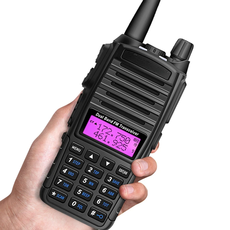 

High Quality UV-82 8W UHF VHF dual band Two Way Radio, Long Range 8km Talkie Radio Handheld walkie talkie