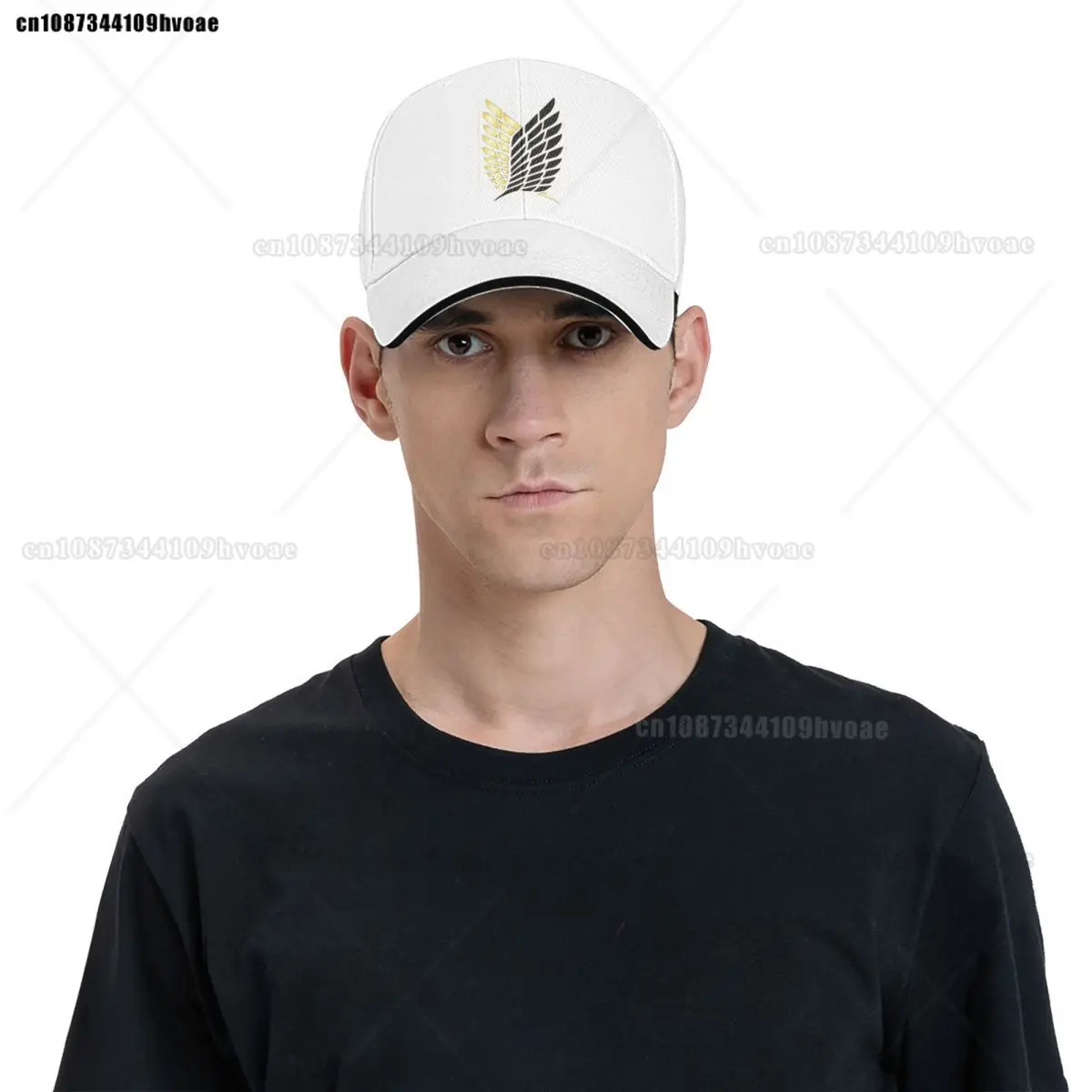 Shingeki No Kyojin Attack On Titan topi bisbol pria wanita topi matahari Hip-Hop topi Anime topi Snapback sejuk topi musim dingin