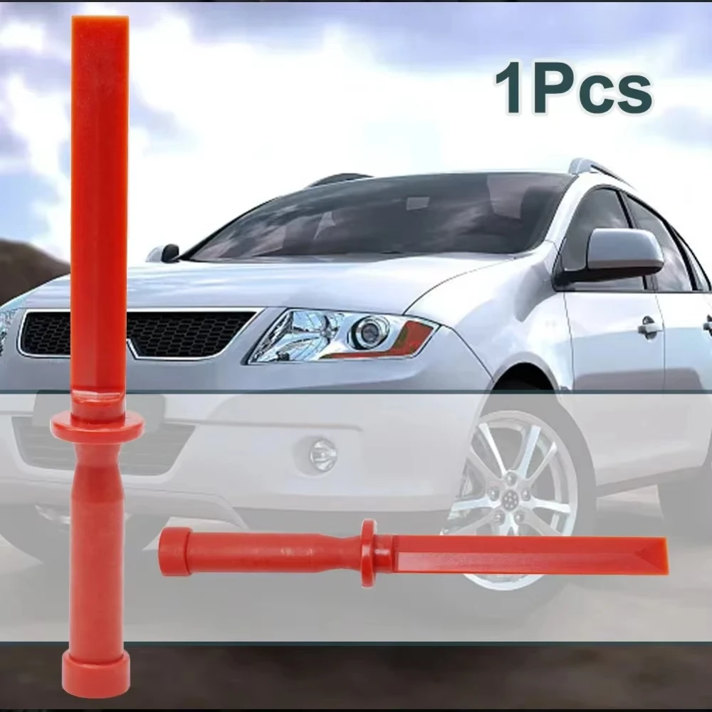 1pc universal multifuncional balanceador de roda de carro adesivo vara na fita raspador de peso remoção ferramenta pneu vermelho nova marca