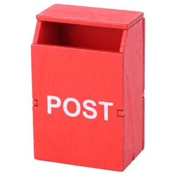 Miniature Furniture High Quality Wooden Mini House Mailbox Dollhouse Accessories Scene Decoration Garden Supplies