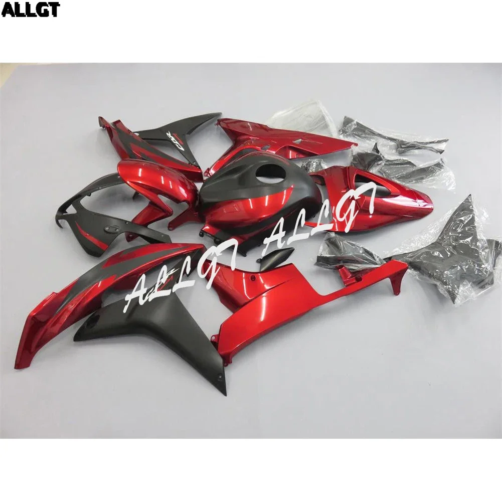 

Motorcycle Injection Matte Black Red Fairing Kit Bodywork ABS for Honda CBR 600RR 2007-2008