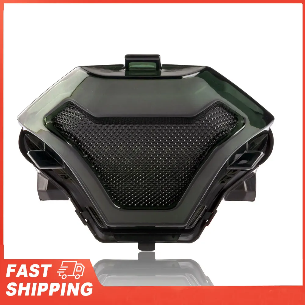 

Light Tail Lamp Motorcycle Brake with LED Turn Signals Replacement for Yamaha YZF R3 R25 Y15ZR MT07 FZ07 LC150