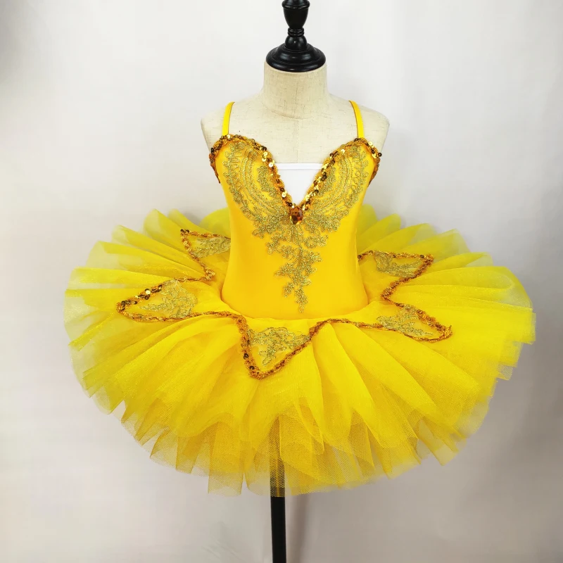 Professional White Swan Lake Ballet Tutu Costume Girls Children Ballerina Dress Kids Ballet Dress Tutu Ballet Dance Dress