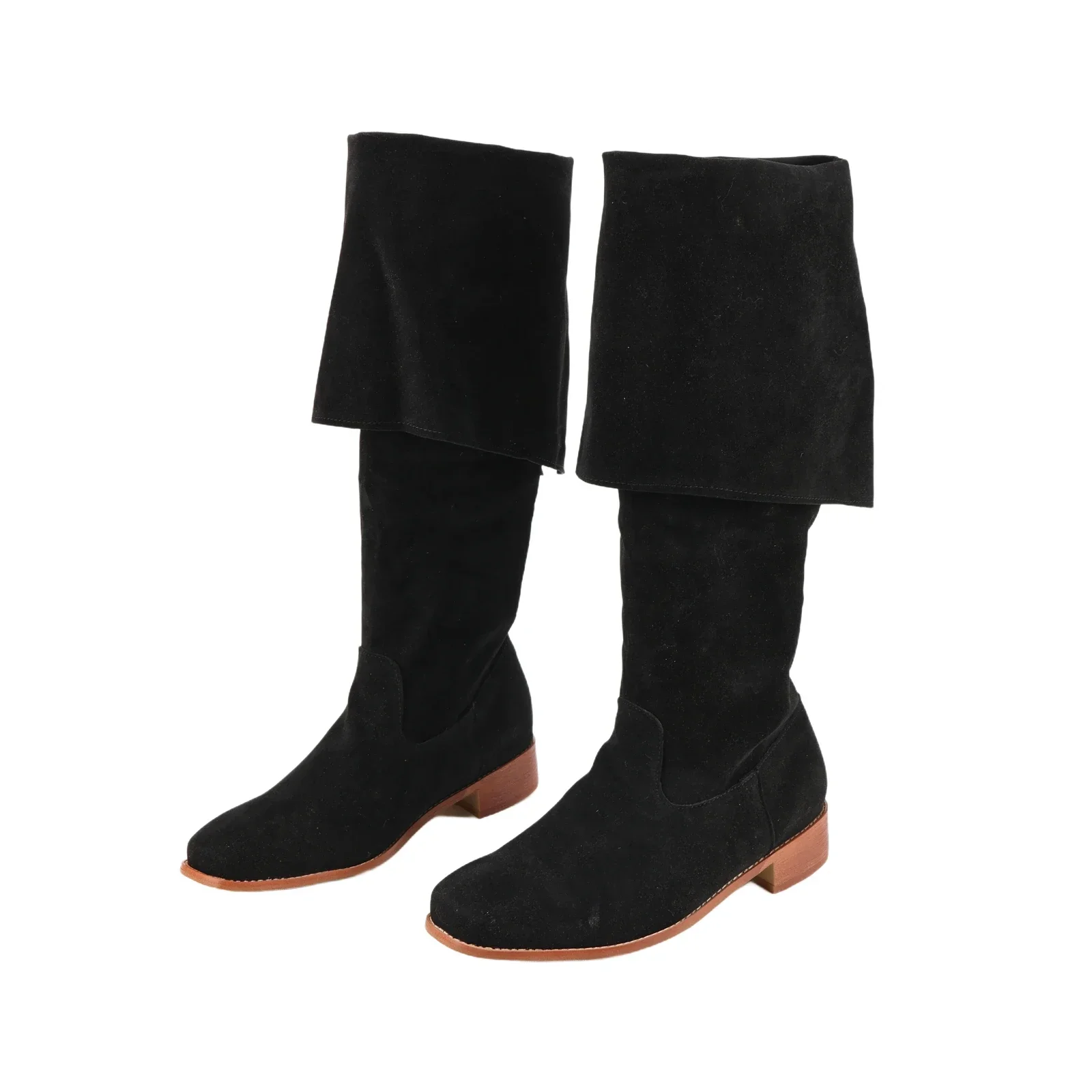 

Medieval Pirate Boots Mens Renaissance Cosplay Long Boots Viking Shoes Pu Leather Fancy Carnival Party Anime Shoes