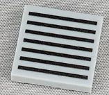 *Flachfliese 2x2 bedruckt * Boden D909 20 Stück DIY Blockziegel Teilenummer. 3068, kompatibel mit Baugruppenpartikeln