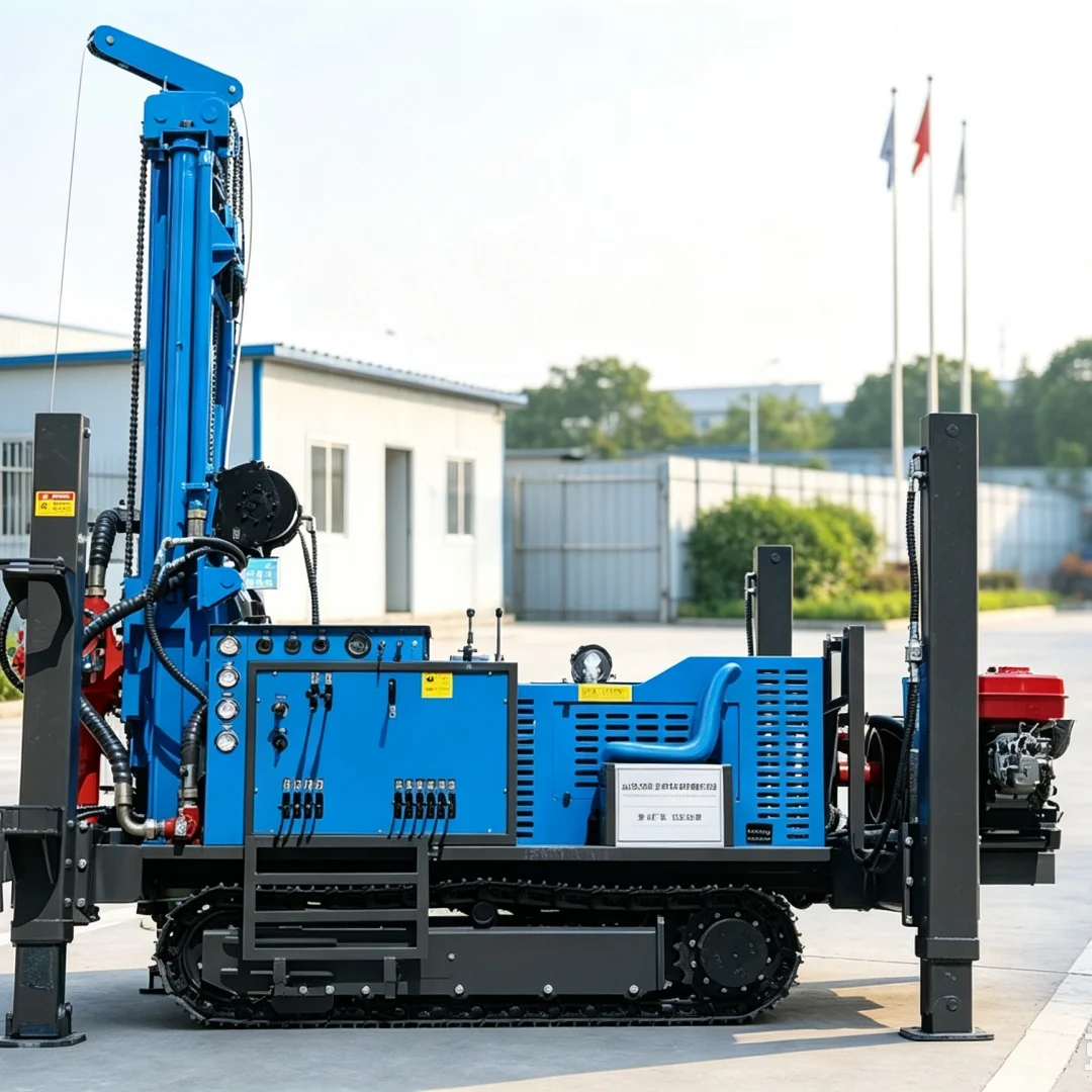 Customized Water Well Drilling Rig, Deep Water Well Machinery for Construction Sites & Field, Agricultural Water‑supply Drilling - view 5