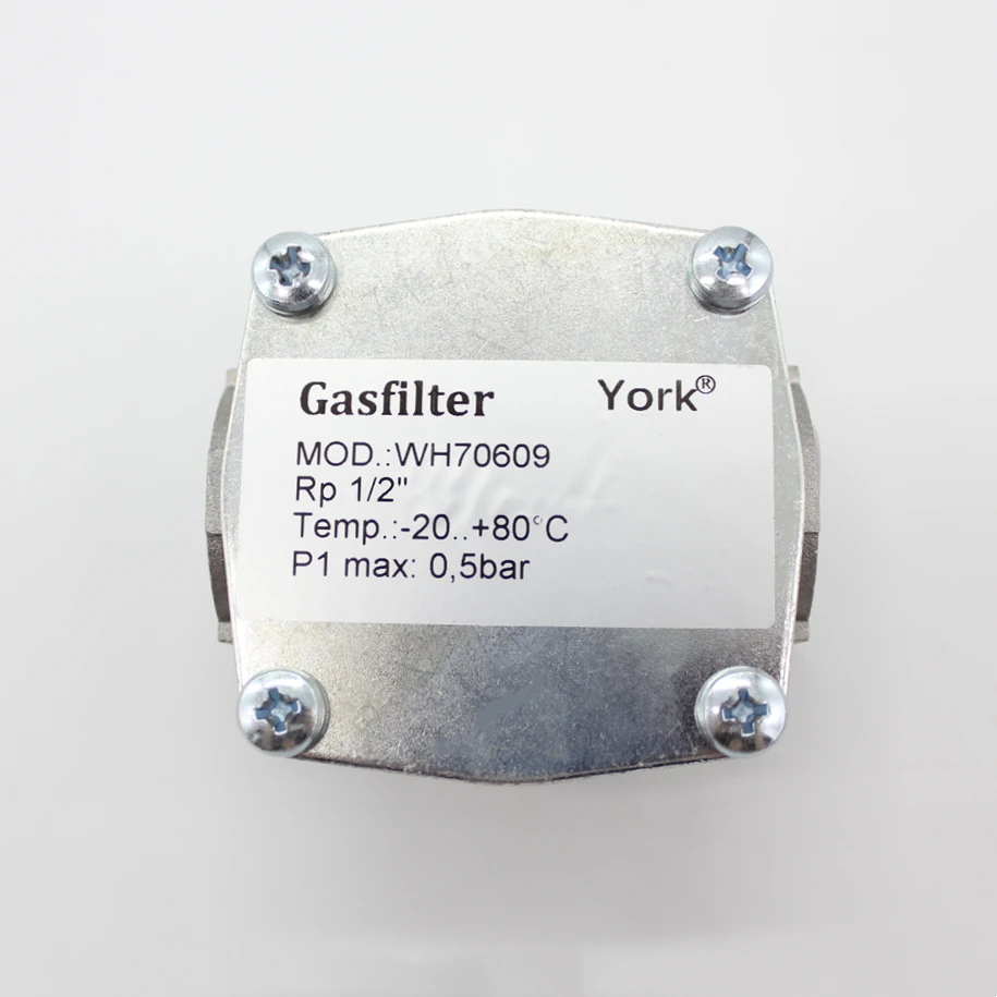 Gas filter replaces Giuliani anello  WH70609 70609，Rp1/2. WH70608 70608，Rp3/4 Pmax 500mbar for gas burner of boiler