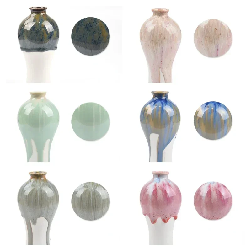 

300ml Ceramic Composite Glaze Medium Temperature 1180-1250 Degrees Glaze DIY Hand-painted Pottery Vase Clay Coloring Pigment
