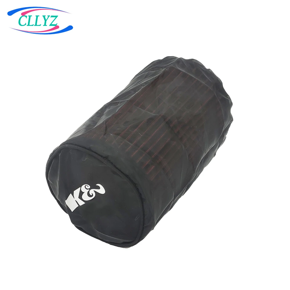 K& Large Air Filter Protective Cover  Universal High Flow Cold Air Intake Filter Mask Thickened Oilproof Dustproof Waterproof