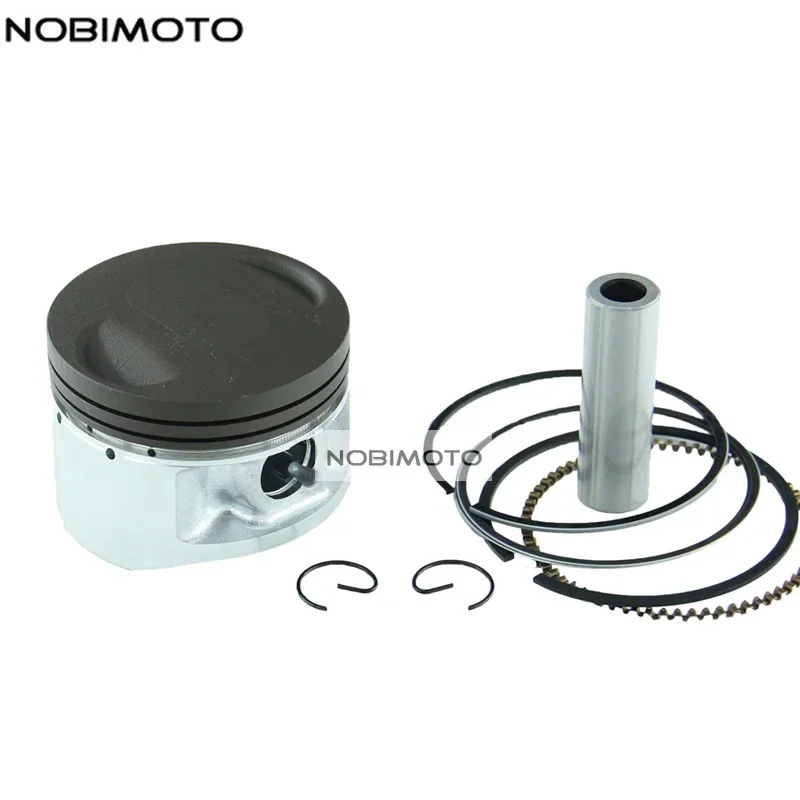 67mm Piston CG 250cc 16mm Pin Piston Kits Ring Set Piston For Zongshen Longcin Lifan CG250  Dirt Motor Bike Atv Engine Parts