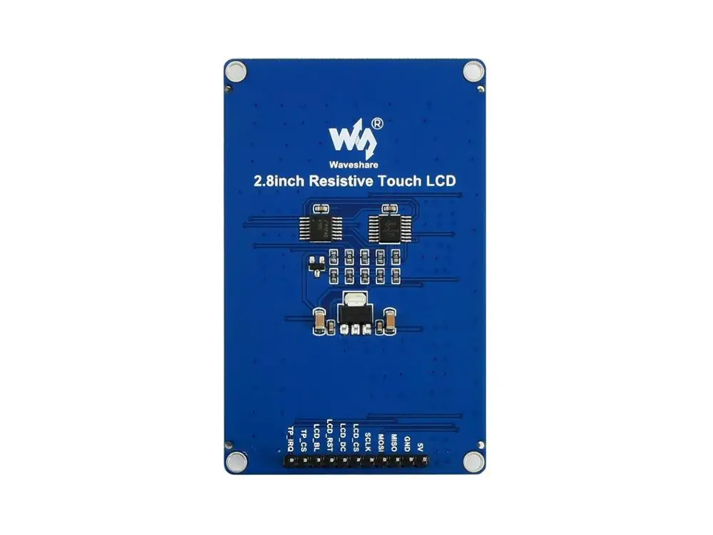 Fotografia 6: Waveshare 2,8 polegadas 320 * 240 pixels IPS LCD, toque resistivo, interface SPI