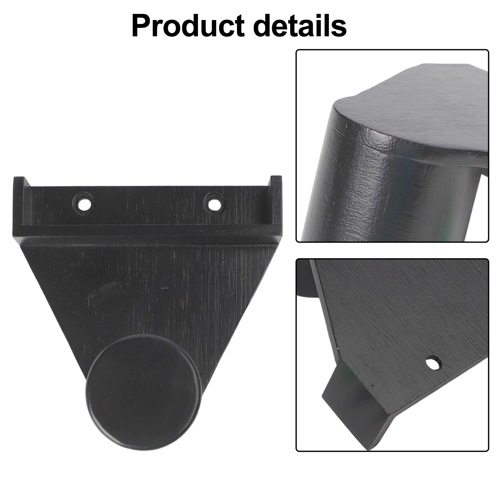 

Snooker Pool Triangle Rack Wall Mount Storage with Chalk Holder Made from Wooden Material for Pool Room Organization