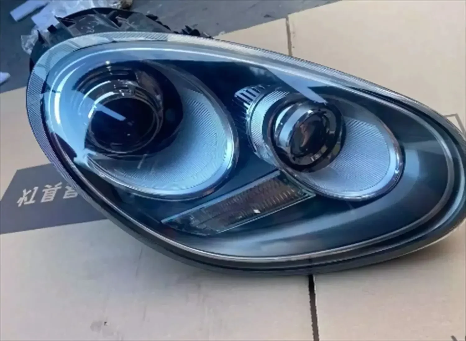 

Car Led Headlight for Porsche Boxster Cayman 987 Daytime Running DRL Angel Eyes headlamp Low High Beam