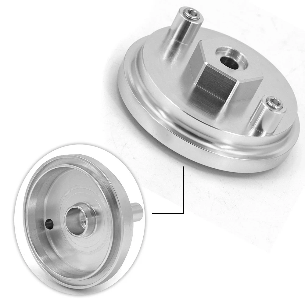 

A77T-Car Oil Filter Cover Cap Oil Filter Adapter Oil Filter Housing Car Accessories For BMW- 520I 525I E36 325I E46 M3