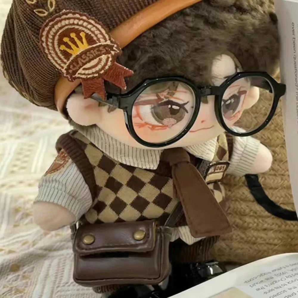 ساعي البريد القطن ملابس دمى موحدة سترة ملابس دمى سترة صغيرة لا سمة ملابس دمى إكسسوارات دمي #2