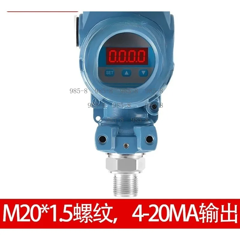 Steam Boiler Water Pressure Monitoring Sensor, High Temperature Digital Pressure Transmitter with 4-20mA Output Signal