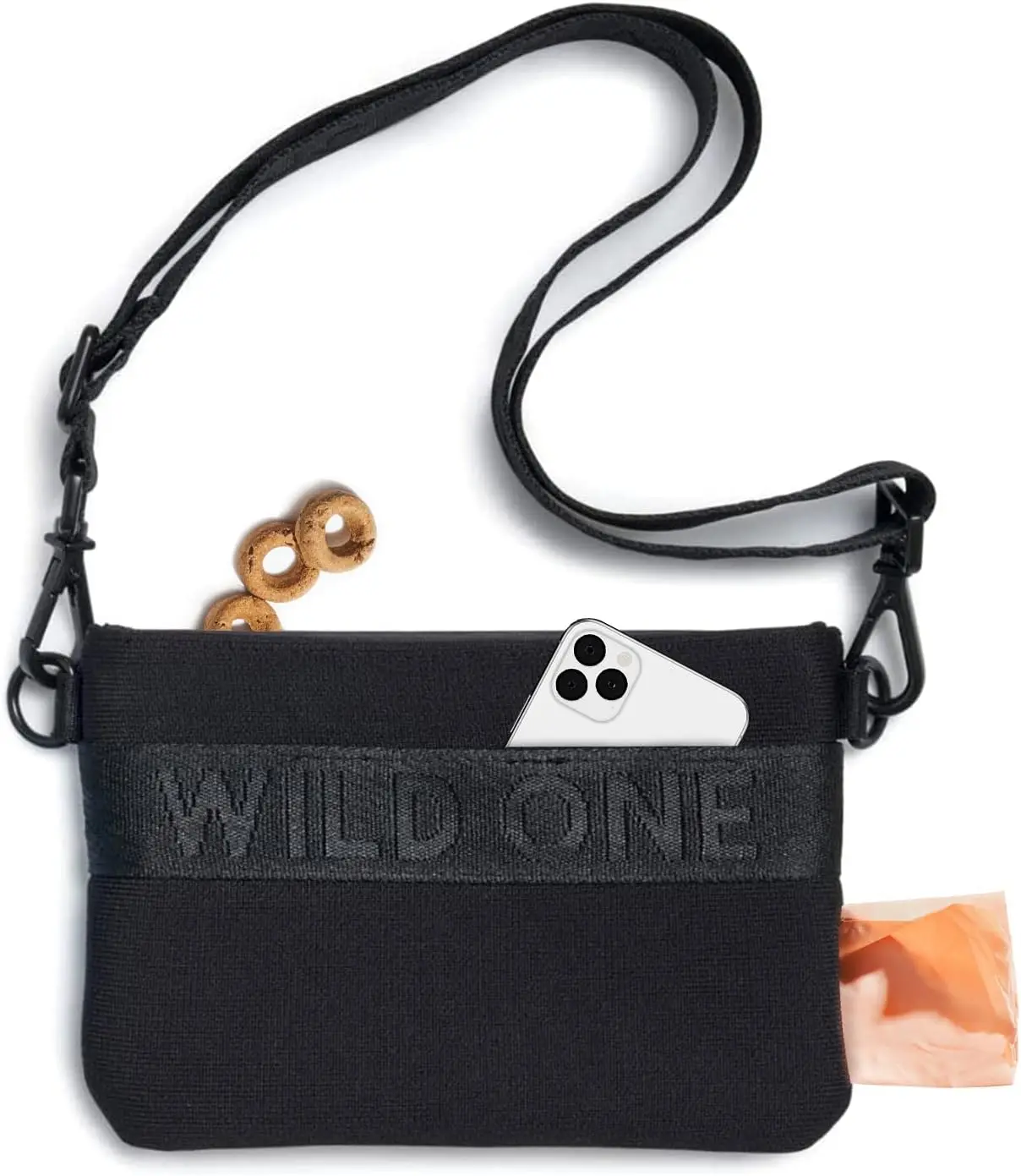 

Recycled Knit Fanny Pack with Poop Bag Dispenser, Cross-Body Bag for Active Lifestyles