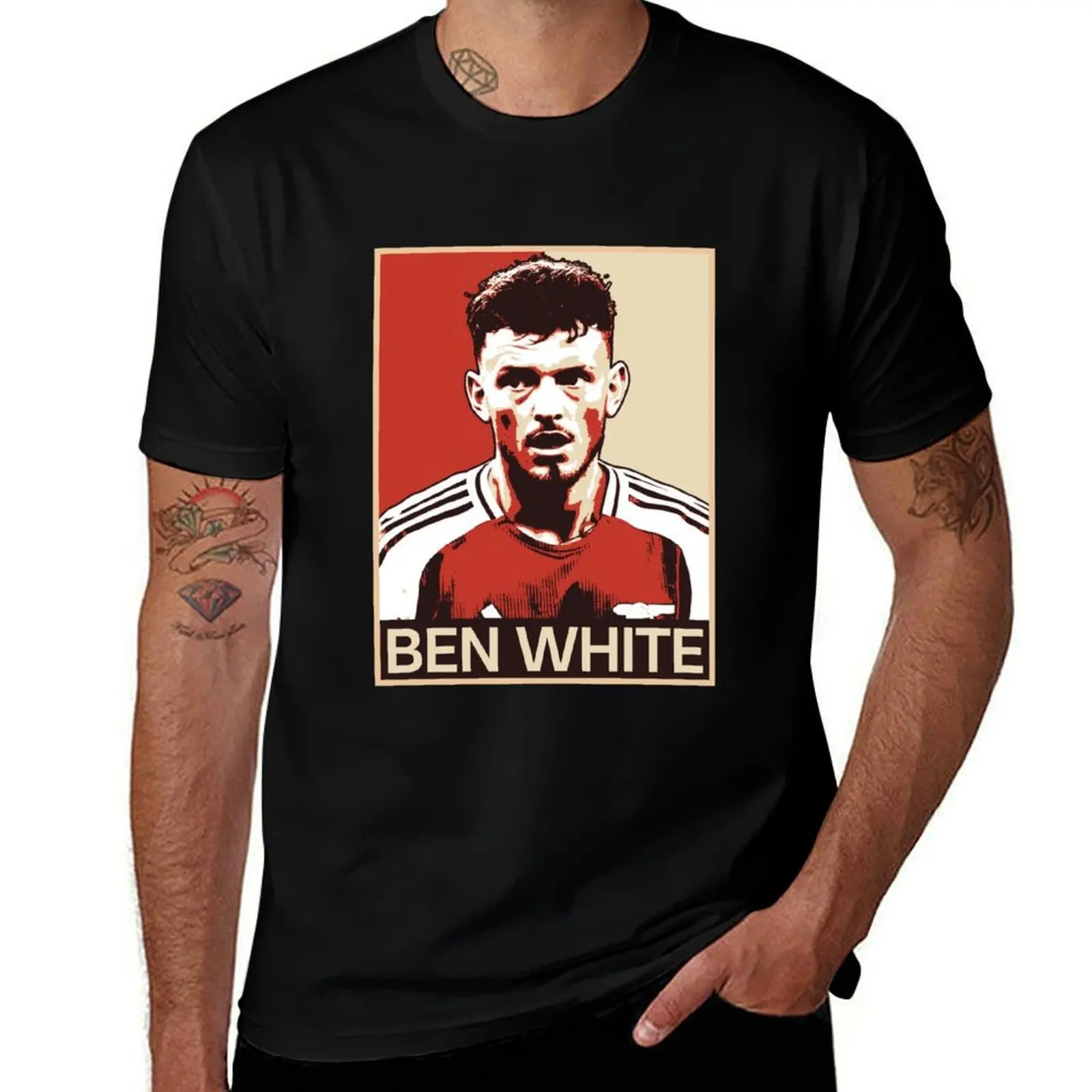 Ben white T-Shirt rapper graphic tees luxury t-shirt funny costumes graphic t shirts men clothings