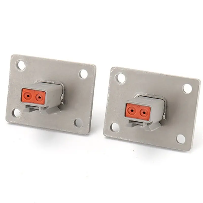 B50C Flanged Receptacle Connector 73723GT 24Pcs 24V For Genie Boom Scissor Lift Electrical Parts Replacement