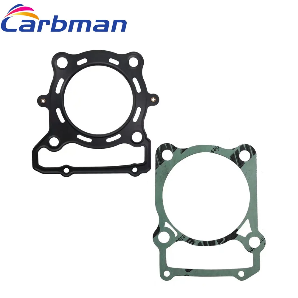 Carbman Top End Gasket Kit 78mm, for Kawasaki KLX300R 1997 1998 1999 2000 2001 2002 2003 2004 2005