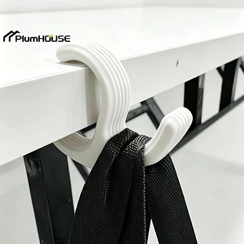 Desk Hanger C-Shaped Table Edge Bag Hook Anti-Slip Desk Side Organizer For Backpack Handbag Headphones Kitchen Items