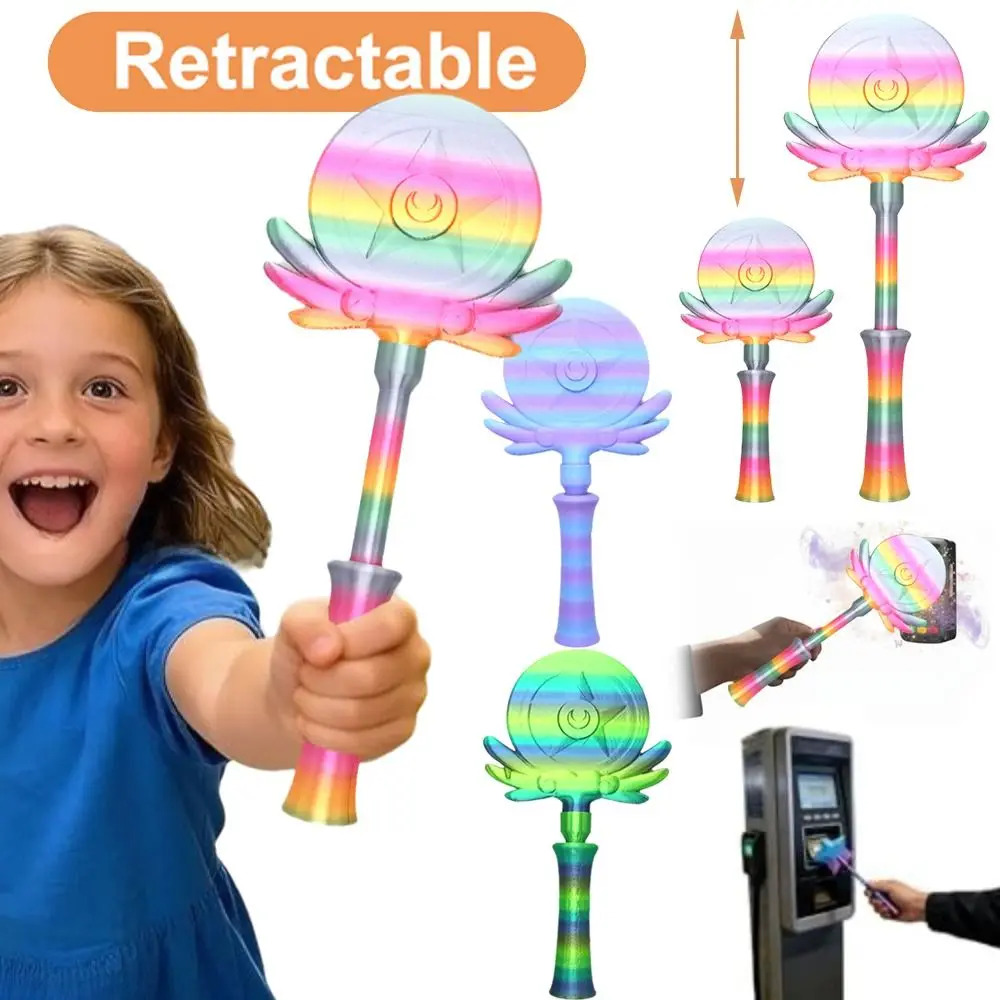 Fashion Retractable Wand Tap To Pay Magic Wand 3D Printed Tap-to-Pay Credit Card Holder Portable Contactless Payment Card Holder
