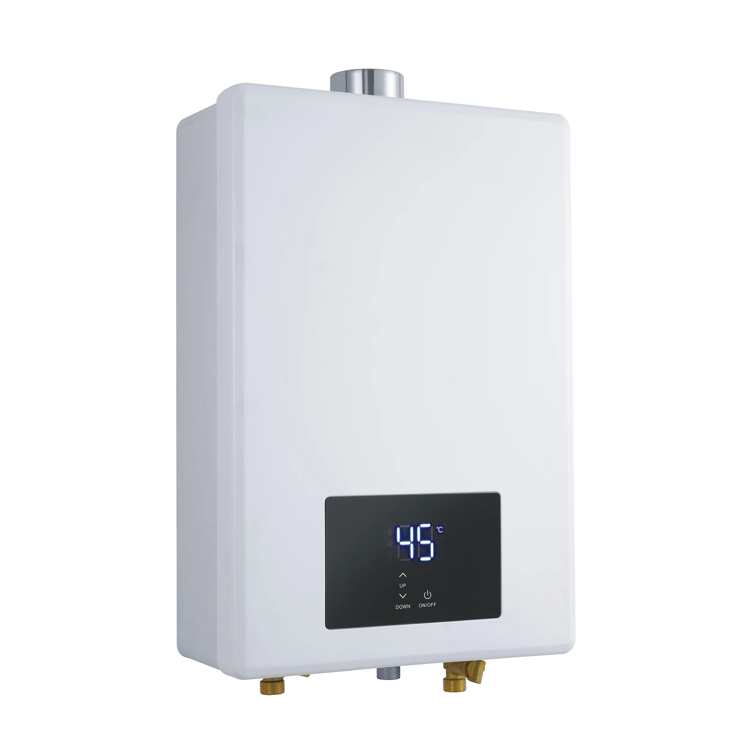 Water Heater Large Capacity 24L/min Indoor/Outdoor Natural Gas Water Heater 24L Copper LOW NOx ≤56mg/kWh For Households