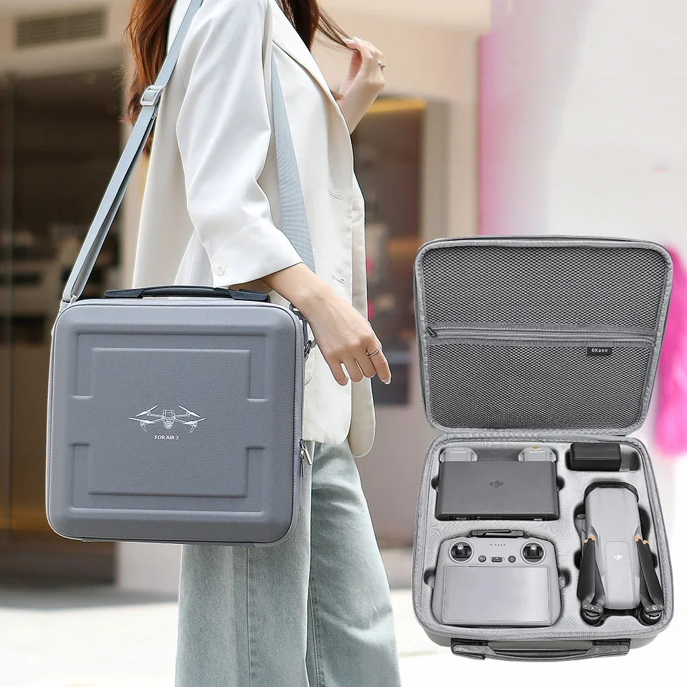 

Suitable for DJI AIR3 Storage Bag Drone Storage Box Portable Hard EVA Shoulder Bag