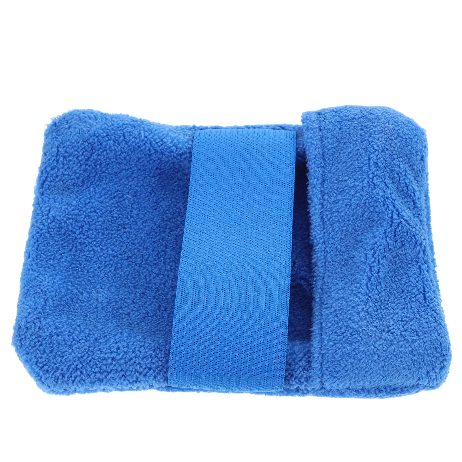 Soft Sand Removal Pouch for Beach Trips Efficient Sand Cleaner Mitt for Skin and Belongings Compact Design Fits Any Beach Bag