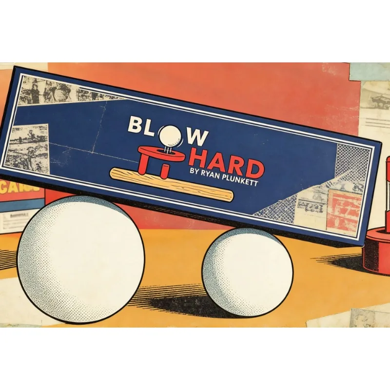 

Магический трюк Blow Hard от Райана П. Лайта: Иллюзия парящего шара, превращающегося в настоящее яйцо. Сценический реквизит, гиммик, магия, игры.