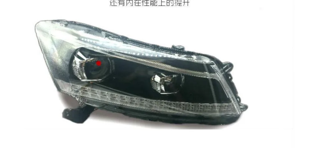 2pcs car styling For Head Lamp For Accord Headlight Spirior 2008 2009 2010 2011 2012 2013 With Head Light