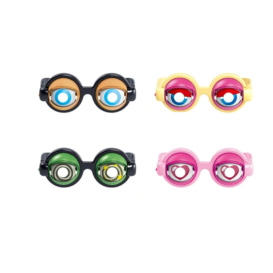 Occhiali divertenti Oggetti di scena occhi pazzi per bambini adulti Crazy Blink Big Frog Eye Accessori giocattolo per la festa di Natale Halloween
