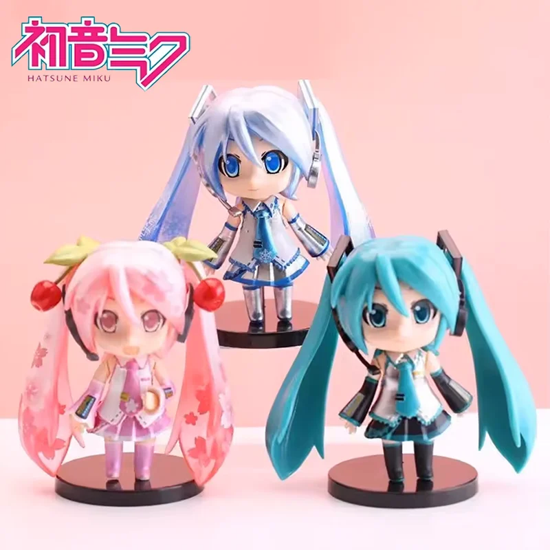 

Новый аниме Мику Розовая Сакура Хацунэ Мику Кукла Игрушка ПВХ Фигурка Модель Косплей Реквизит Коллекция Девочек Фигурка Подарки