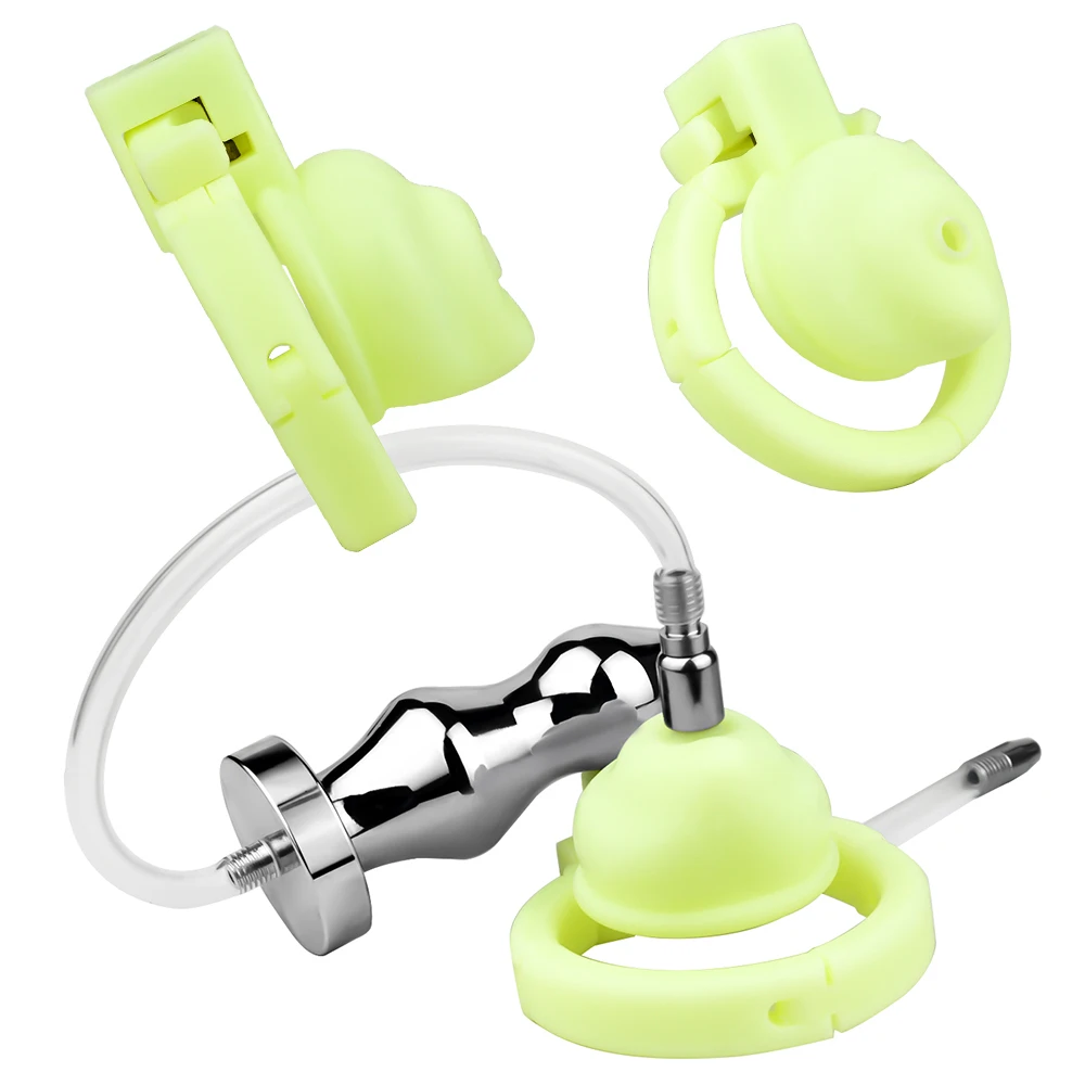 FRKO SM Resin Chastity Cage Anal Silicone Urethral Catheter Size S M L Adjustable One Penis Rings Cock Lock Sex Toys Men Gay 18