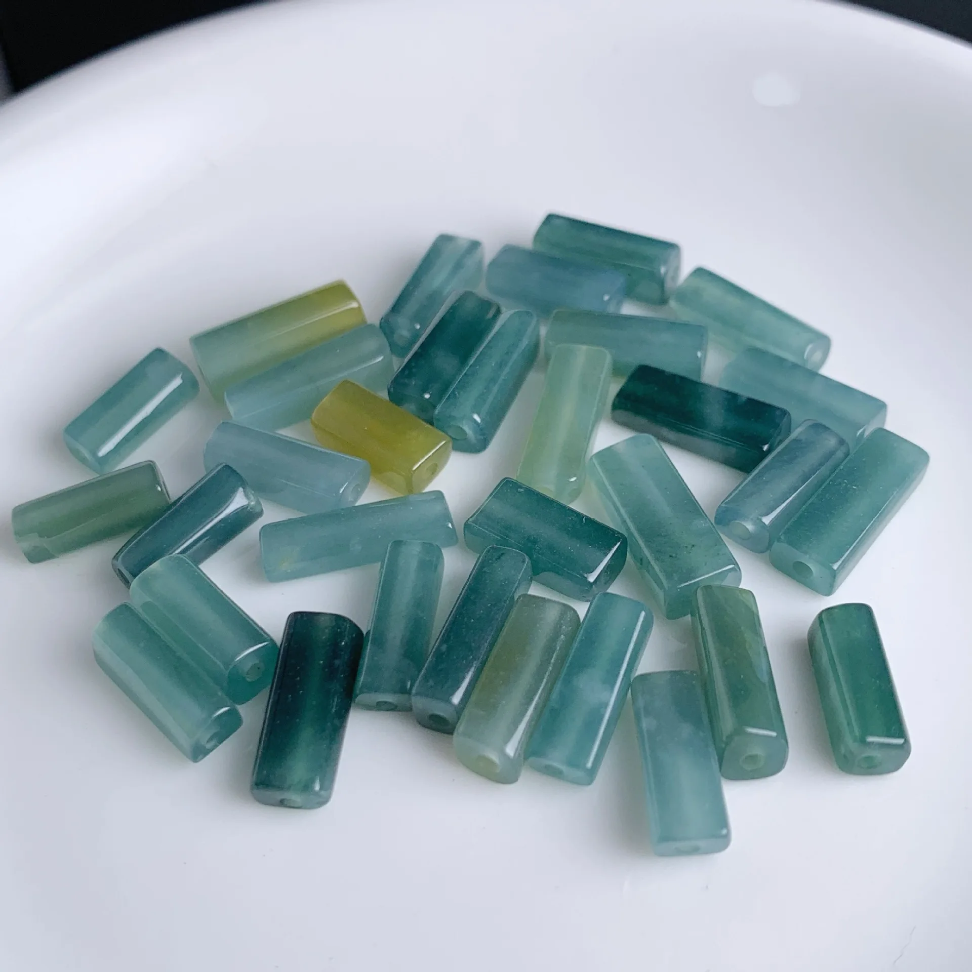 Bulk Blue Water Hazardous Material Jadeite Strip Wholesale Accessories for Brand Jade No Matter What Kind of Hazardous Parts