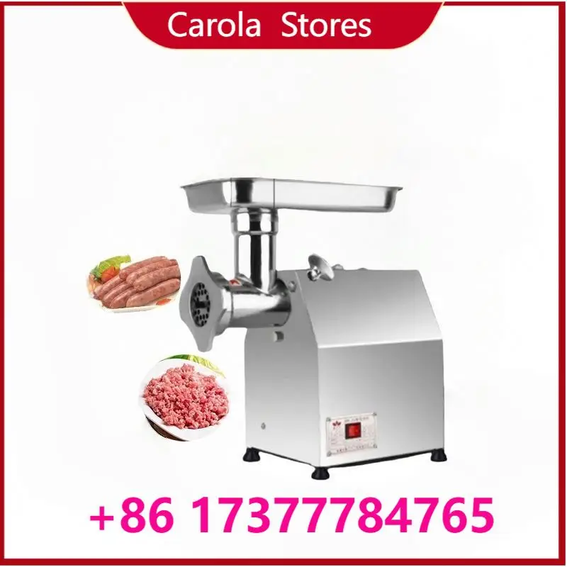 

New Automatic Multifunctional Meat Grinder & Sausage Stuffer, All-in-One Commercial Sausage Filling Grinding Machine