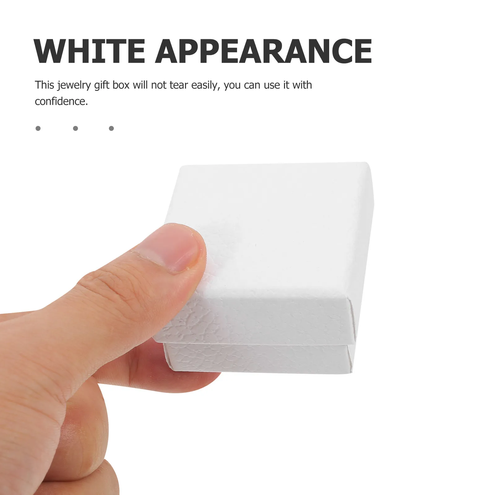 10Pcs Small Jewelry Boxes for Gifts Packaging Earrings Pendants Rings Diamonds Amber Trinkets Exquisite Display Storage Use