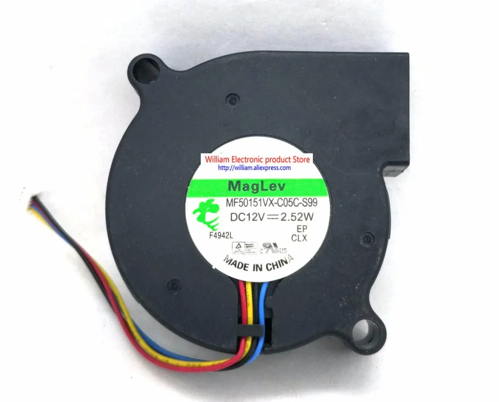 

Оригинальный охлаждающий вентилятор MF50151VX-C05C-S99 12 В 2,54 Вт 5015