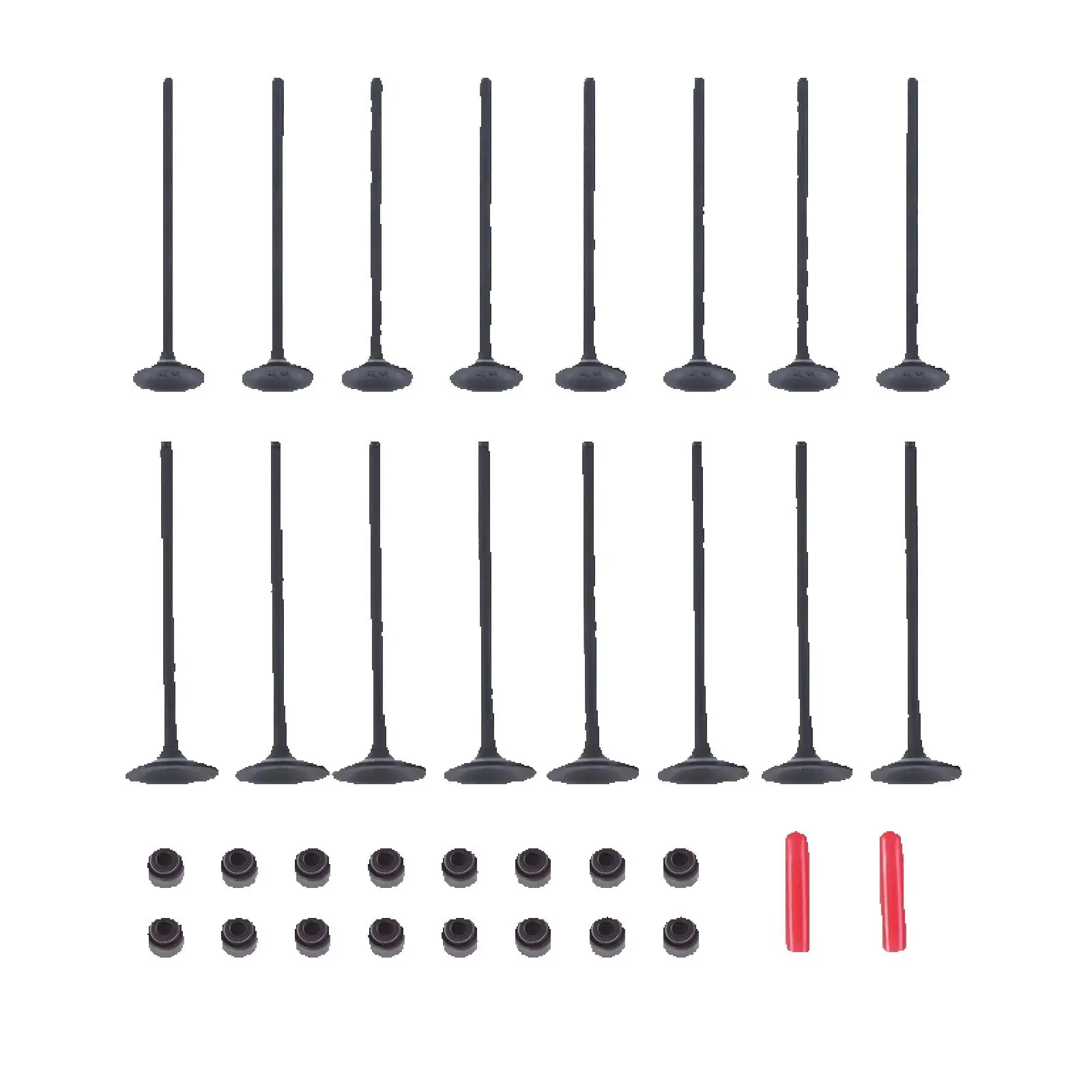 

Комплект впускного и выпускного клапана 14711-RNA-A00 14721-P2A-000 для Honda Civic 2006-2011 1.8L R18A1