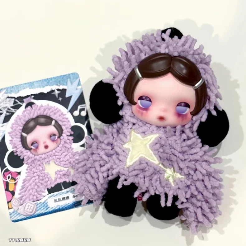 Original POP MART SKULLPANDA Off Mode Serie Blind Box Niedliche Flauschige Puppe Anhänger Schlüsselanhänger Taschenanhänger Ita Bag Sammlerstück Spielzeug Geschenk – Detail 6