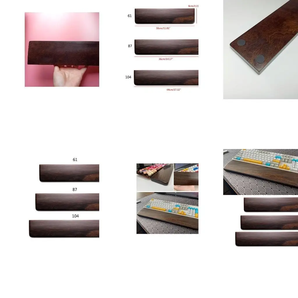 

31BA Ergonomic Keyboard Wrist Pad Rest Support for Pain Relief & Easy Typing for Office Gaming Computer Laptop Use