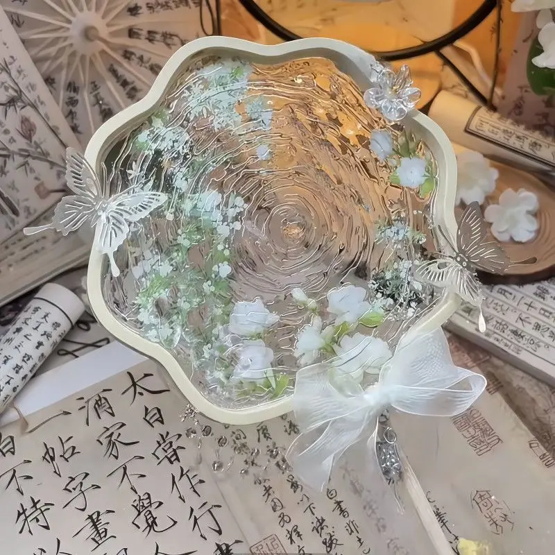 chinese-style-water-ripple-round-fan-diy-craft-kit-vintage-butterfly-floral-decor-hand-fan-creative-team-building