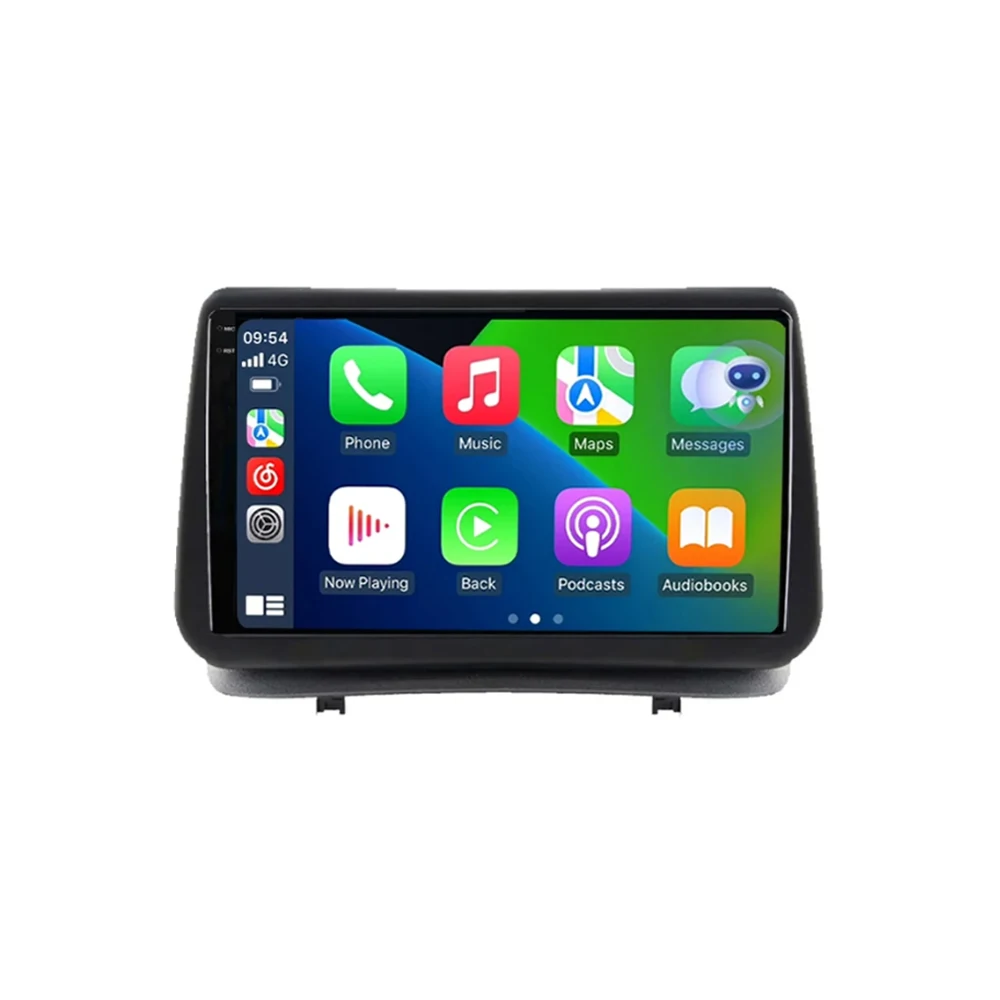 Android 16 Videospeler Carplay voor Renault Clio 3 Clio3 2005 2006 2007 2008 2009 - 2014 Multimedia autoradio WIFI+4G DSP Stereo - afbeelding 2