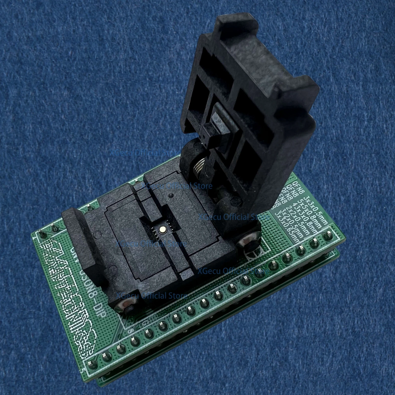 Original PLASTRONICS 08QN65T33030-F QFN8 / DFN8 / USON8 / WSON8 to DIP8 Test IC Socket / Adapter / Adaptor