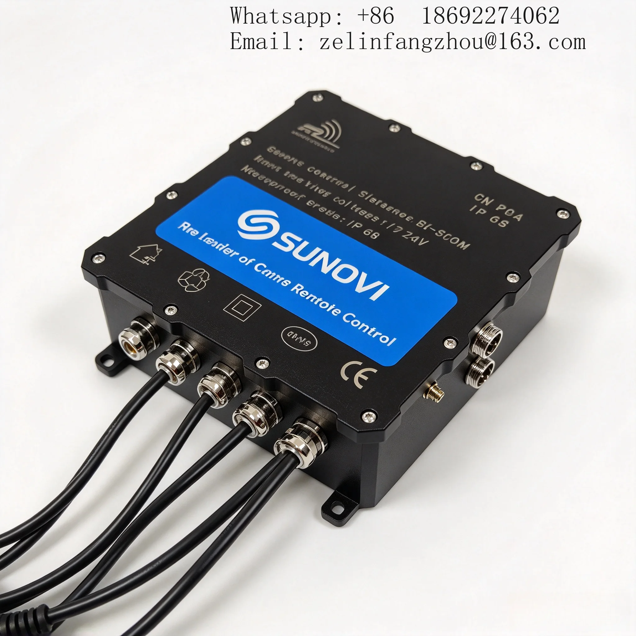 Industrial Waterproof Crane Radio Remote Control TTS Wireless Truck Remote Kit Transmitter Receiver Heavy Duty Pro Set