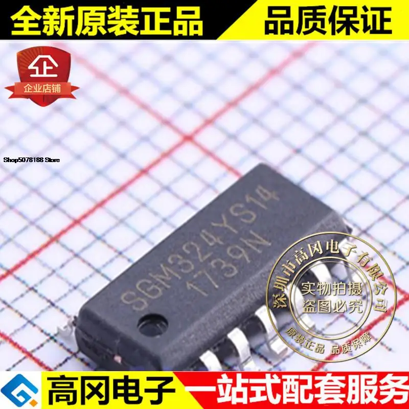 

5 шт. SGM324YS14/TR SOIC-14 SGM324 SGMICRO