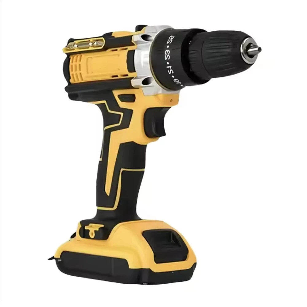 21v/24v/48v Cordless Mini Impact Drill Power Tool Sets with Lithium Battery Keyless Chuck Stainless Steel for Home Use