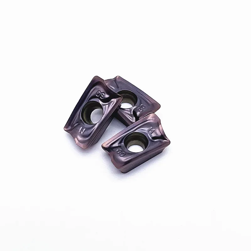 AOMT123608 PEER M VP15TF คาร์ไบด์แทรก CNC Milling แทรกเครื่องมือตัดคาร์ไบด์เครื่องกลึงเครื่องมือ AOMT